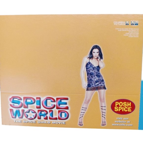Spice Girls Spice World Movie Promo Pop Up Banner Store Display Vintage New 1997 - Picture 4 of 11